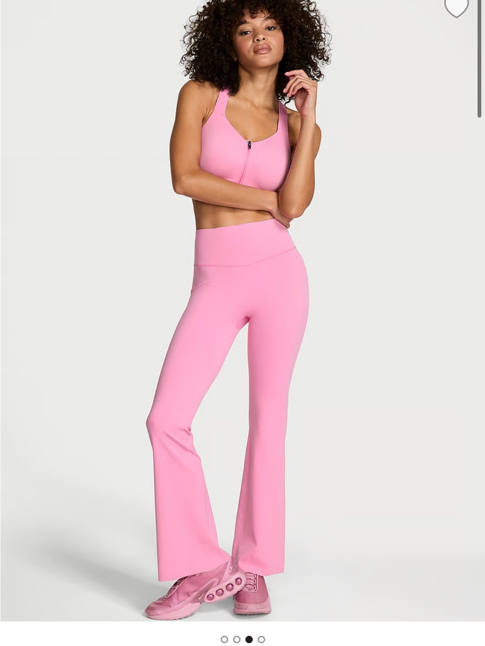PINK Victoria's Secret Relay Super Flare Leggings